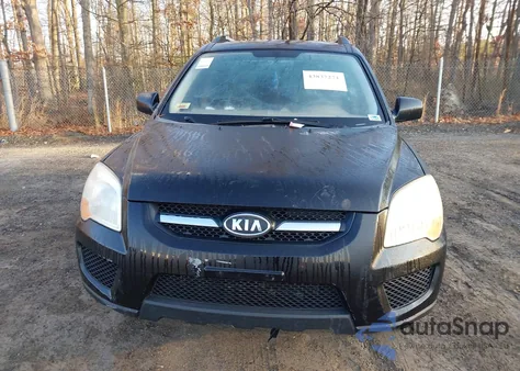 2009 Kia Sportage Lx V6 из США, поврежденный, VIN KNDJF723397635317